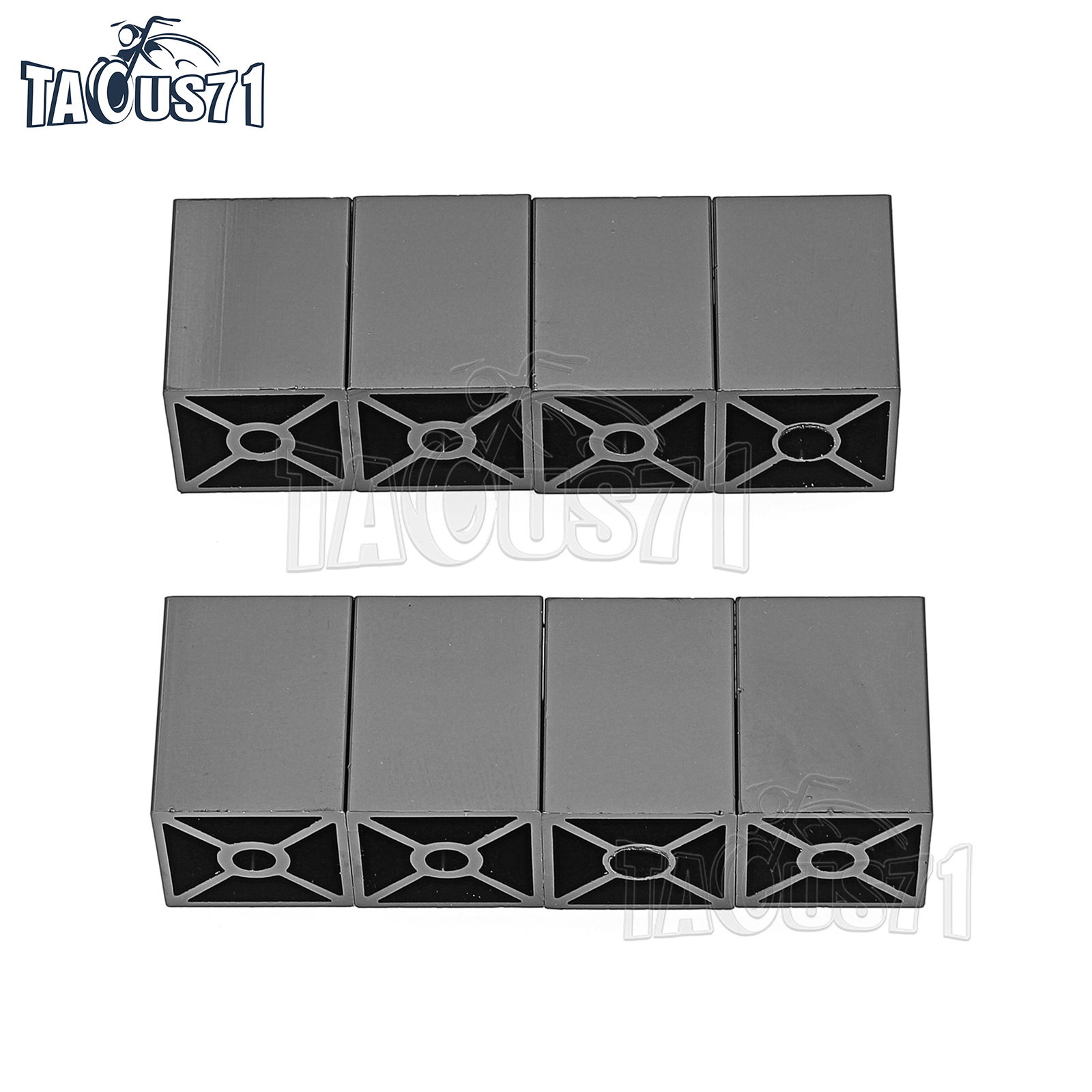 Front Seat 2″ Risers Lift Billet Spacers Set For 97-06 Jeep Wrangler TJ 4×2 4×4