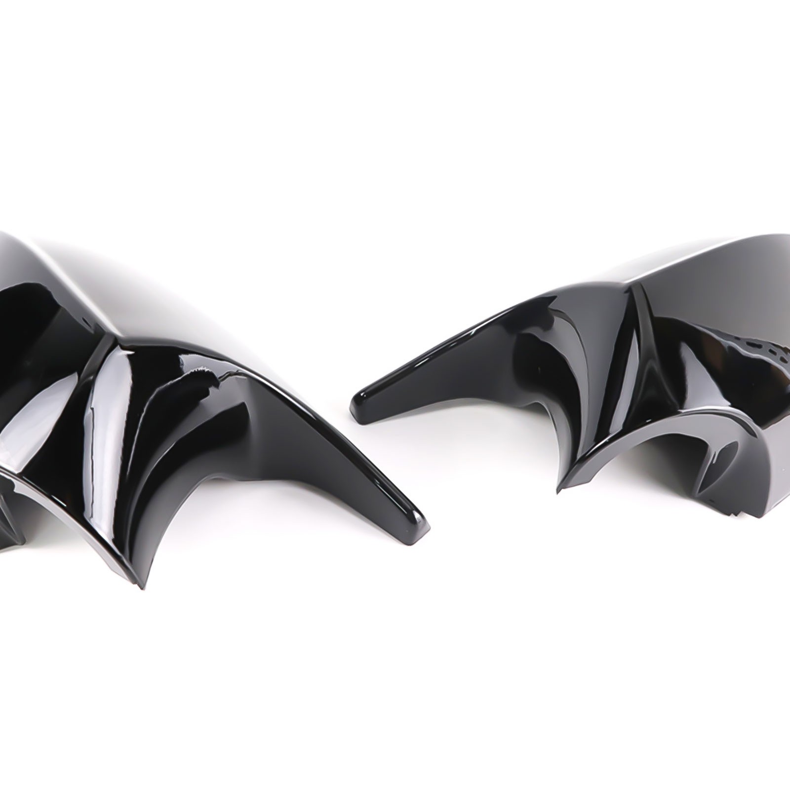 Pair For BMW E90 E91 E92 E93 PRE-LCI Gloss Black M3 Style Side Mirror Cover Caps