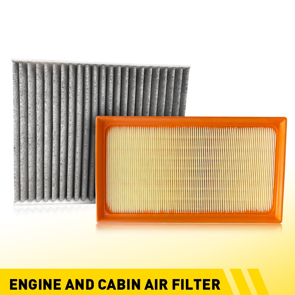 Engine and Cabin Air FIlter Set for Toyota HIGHLANDER Hybrid 2020-23 87139-28020
