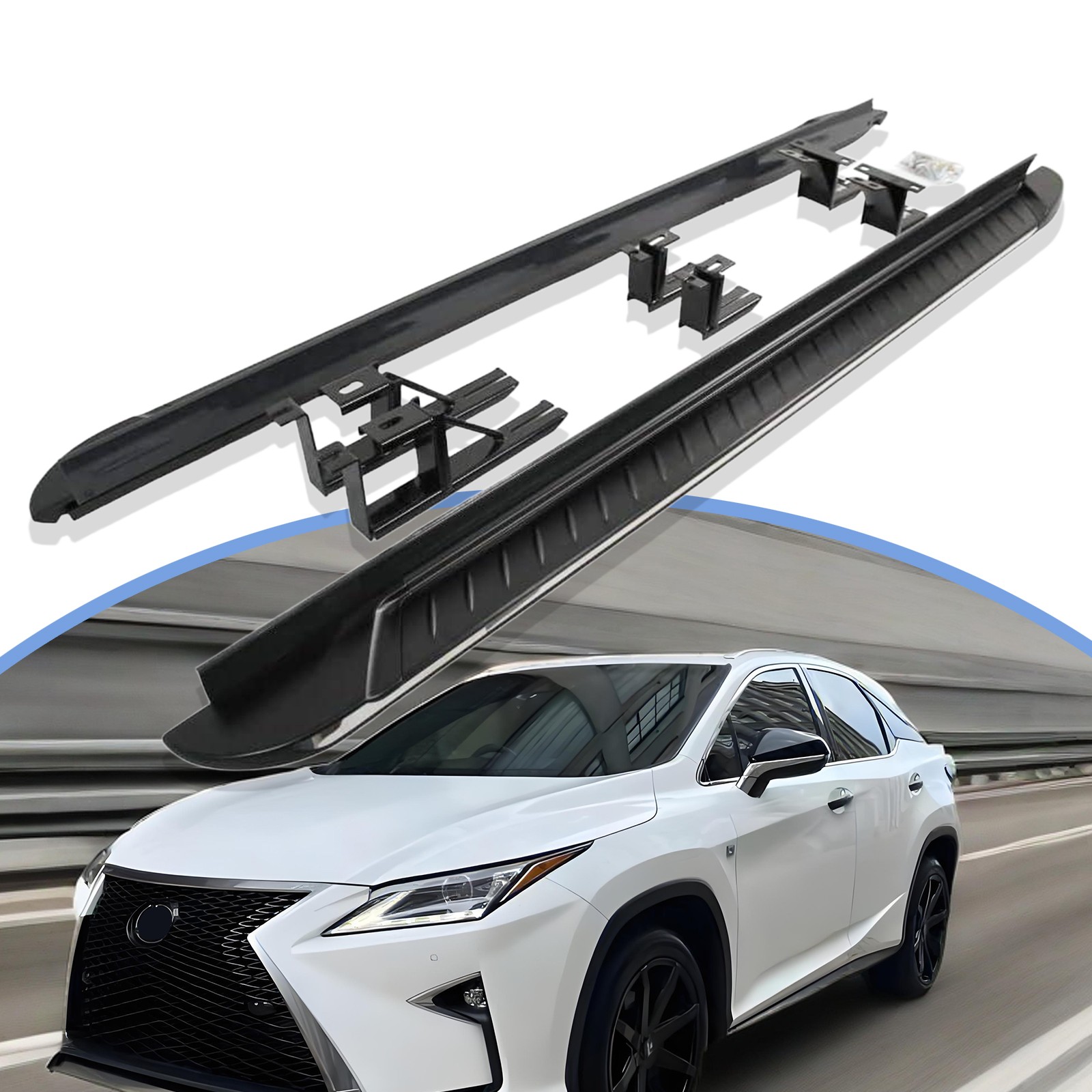 Running Boards Fit for Lexus RX350 RX350L RX450h RX450hL 2016-2022 Side Steps