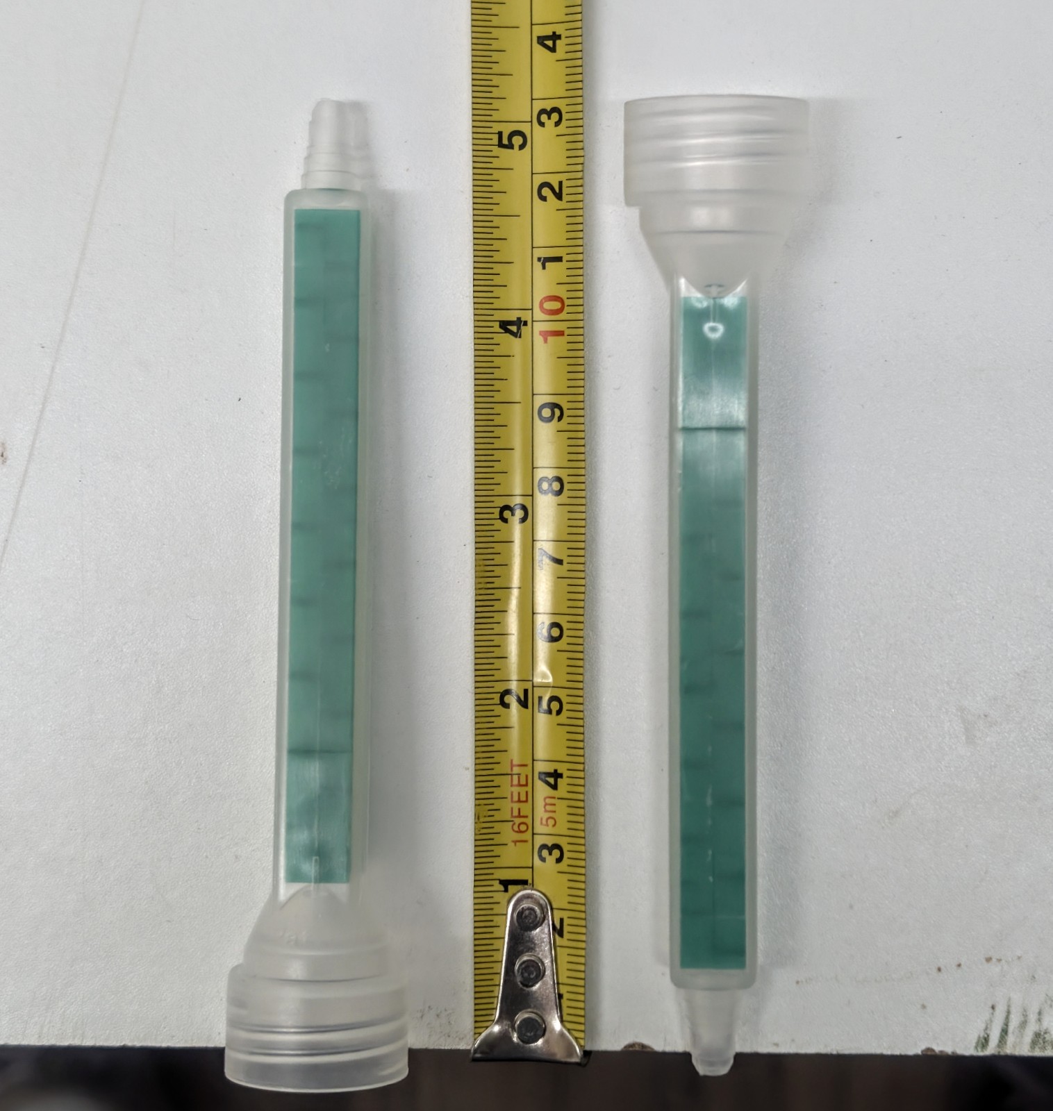 Epoxy Nozzle Mixing Adhesive Tips (5′ L, Square) Fits Many Many 200ml NEW (100)