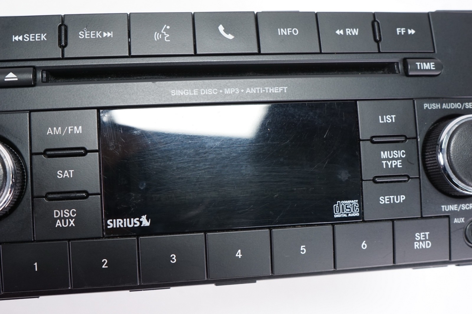 DODGE CHALLENGER JEEP PATRIOT Radio CD Head Unit ✅TESTED✅ OEM 2012 – 2017