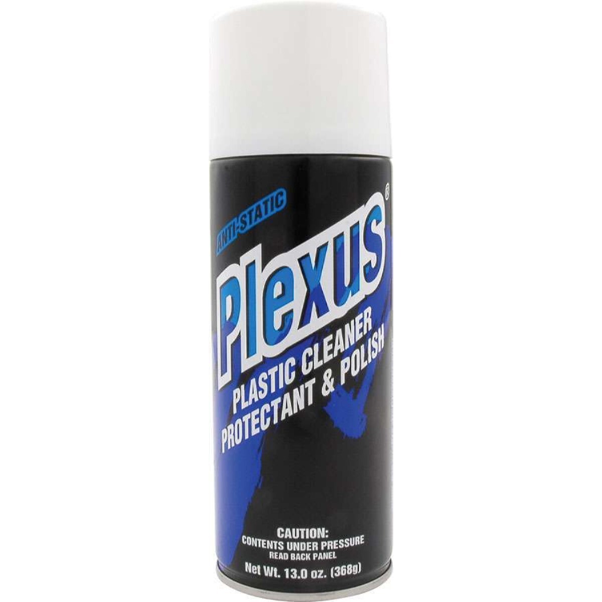Plexus Plastic Window Cleaner, Anti-Static, 13oz Aerosol Can, 1 ea
