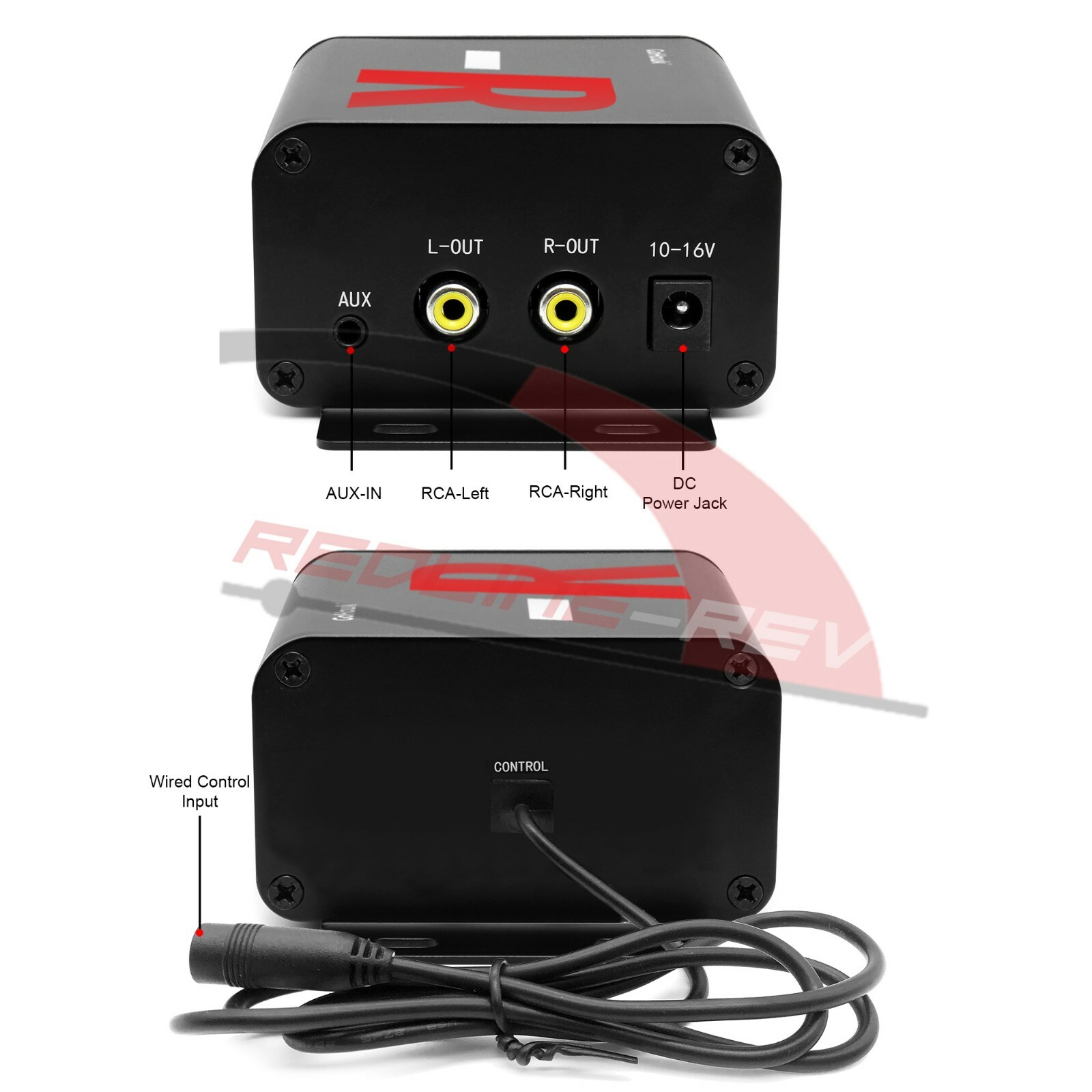 Waterproof Bluetooth Motorcycle Stereo Speaker Amplifier System MP3 FM Radio AUX