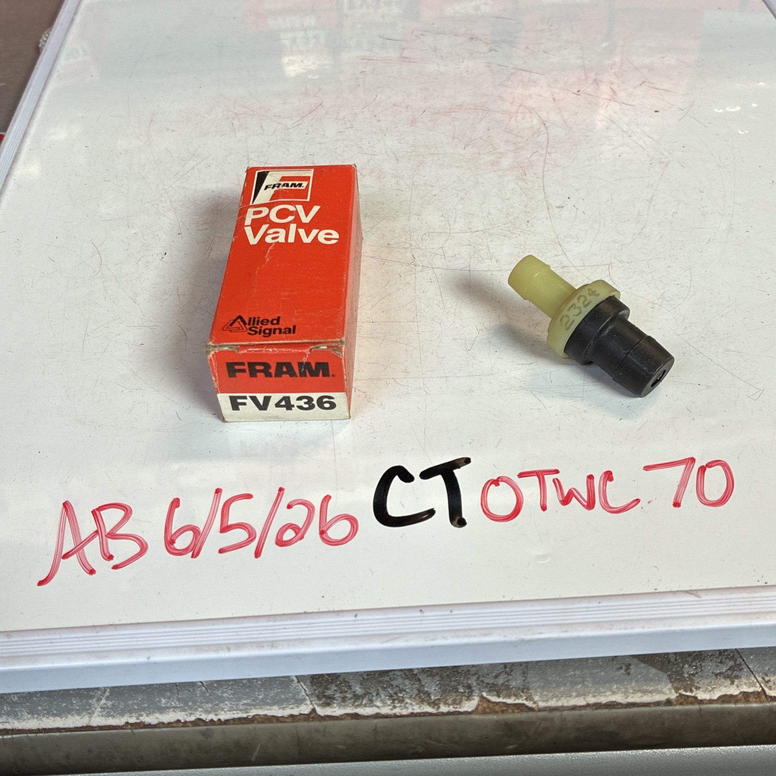 FRAM FV436 PCV Valve – Infiniti Q45 97-99, 01/Nissan Altima 98-01 – Vintage NOS