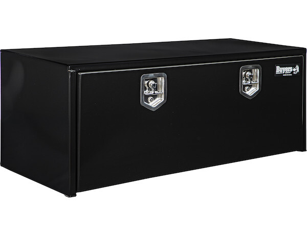 Buyers Products Black Steel 18″ X 18″ X 48″ Underbody ToolBox – #1702310