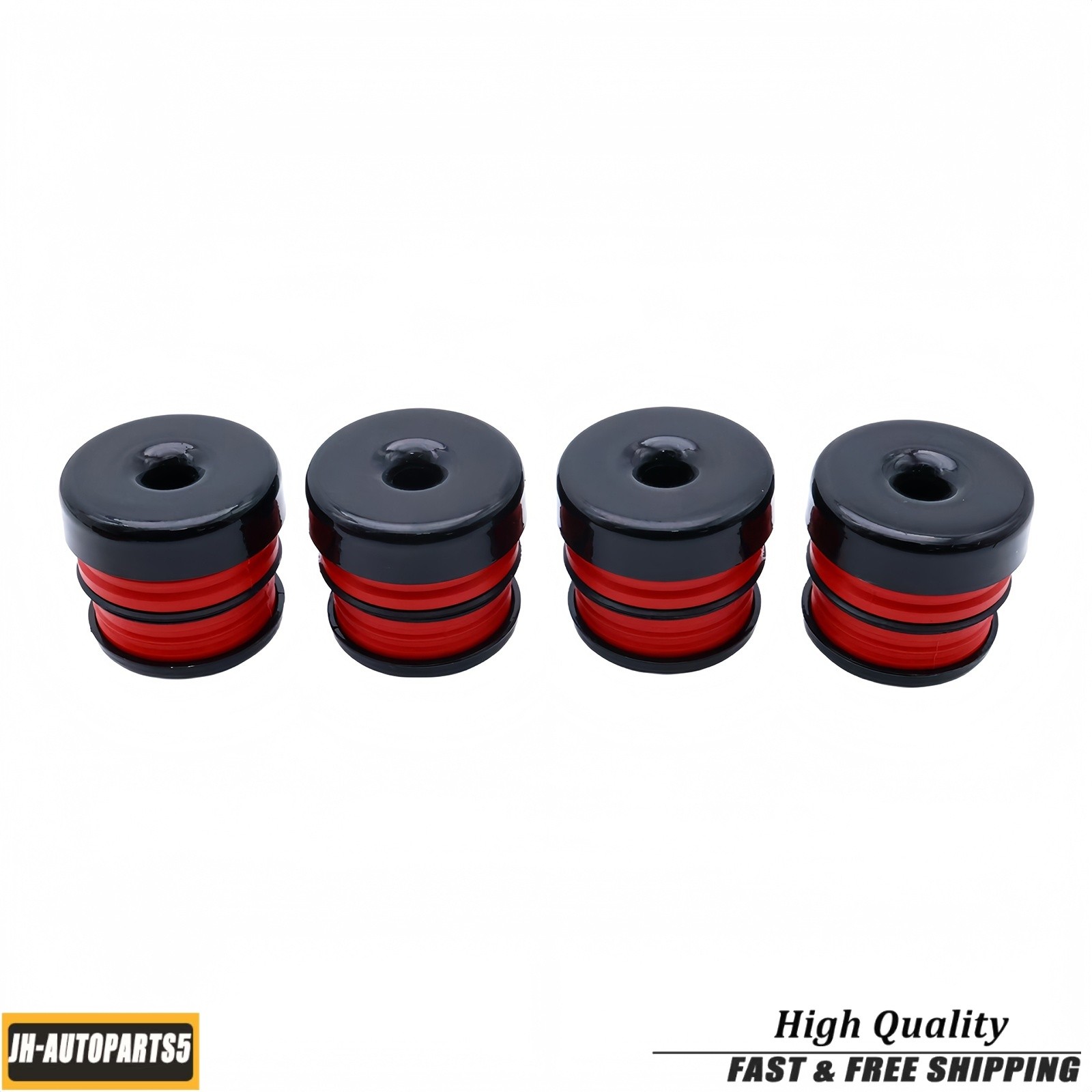 Silicone Body Mount Bushings Kit Bolt For Ford F250 F350 08-16 Crew Cab 2WD 4WD
