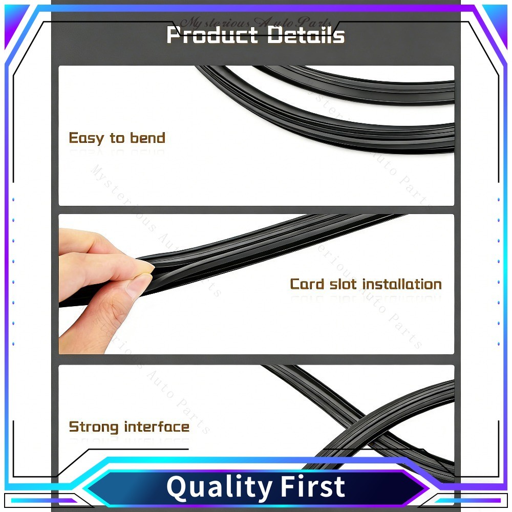 Sunroof Glass Seal Weatherstrip Seal For Ford F-150 2001-2014 5L1Z-7851884-AA