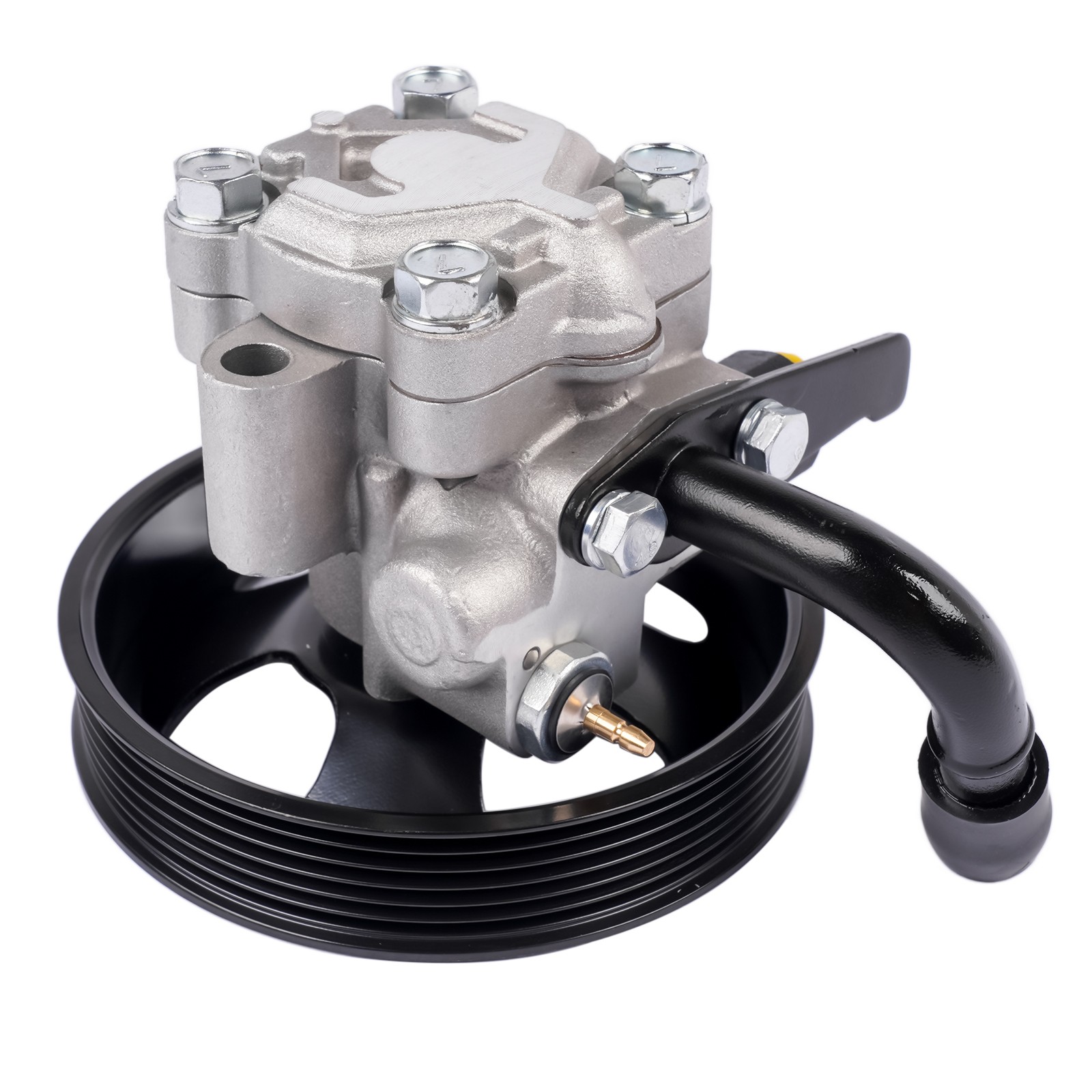 Power Steering Pump w/ Pulley for Hyundai Santa Fe 2001-2006 V6 2.7L 57100-26100