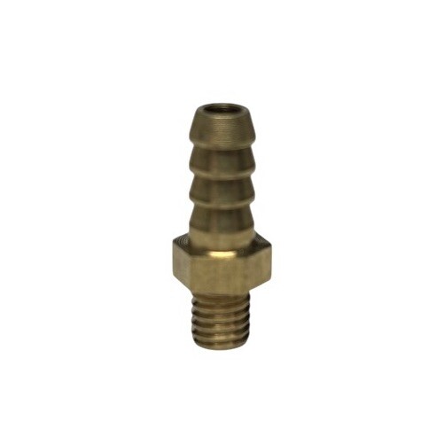 M5 Male Thread To 5mm Hose Barb Brass Boost Fitting Adapter For Fuel Gas