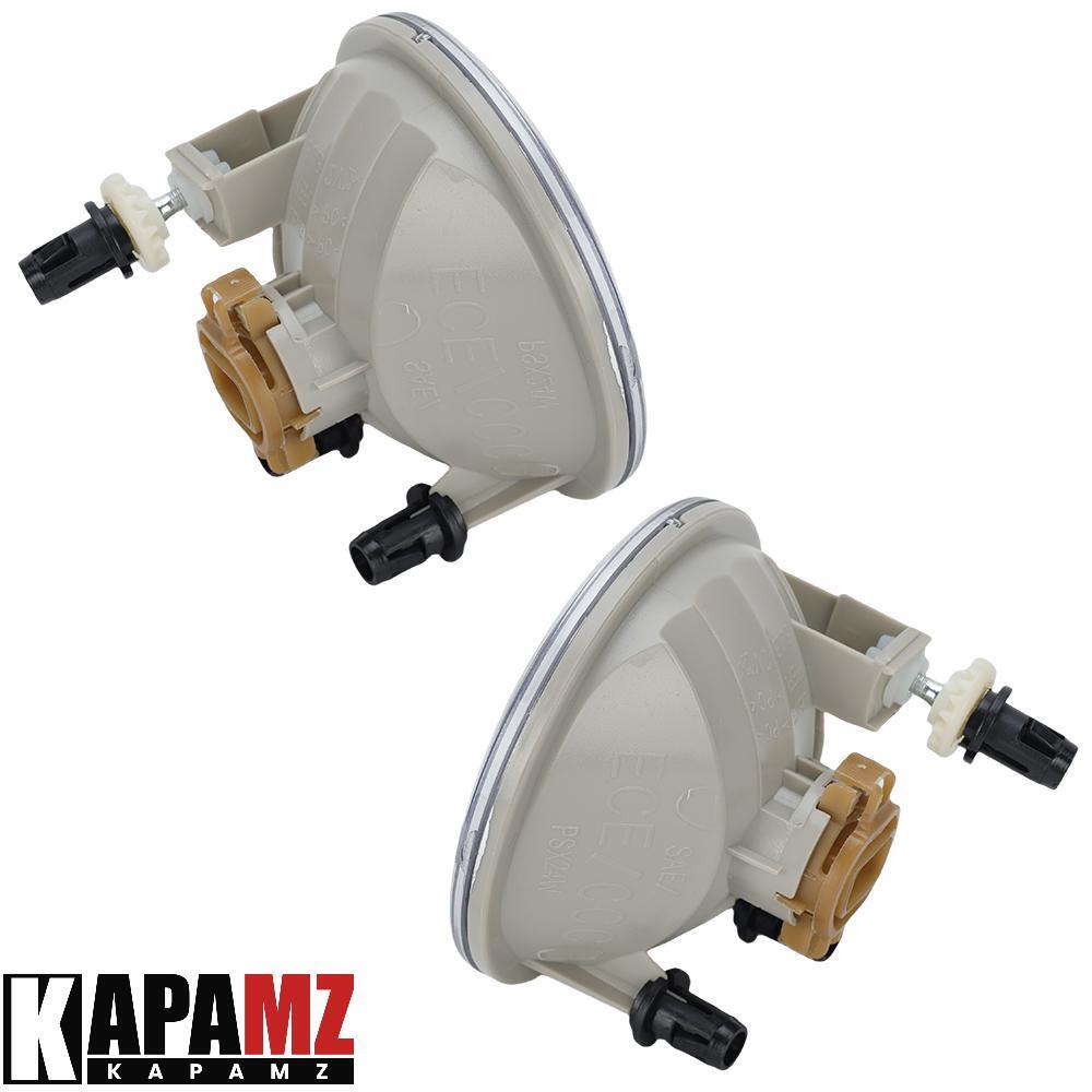 Left & Right Fog Light Lamp Halogen w/Bulbs PAIR For Jeep Patriot 2011-2016 2017