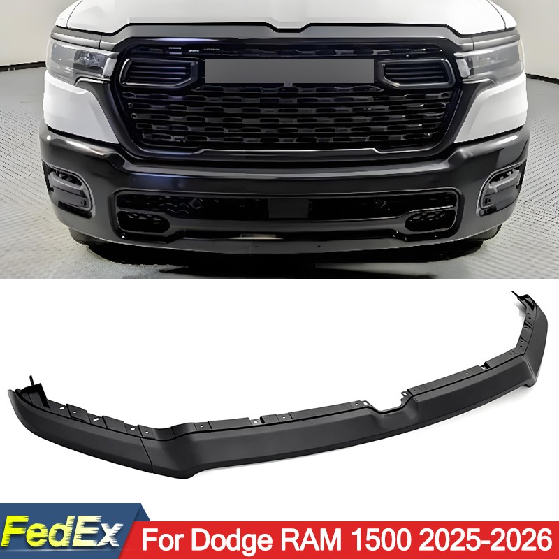 #7JB48TZZAC Matte Black Front Grille Molding Grill Trim Fits RAM 1500 2025-2026