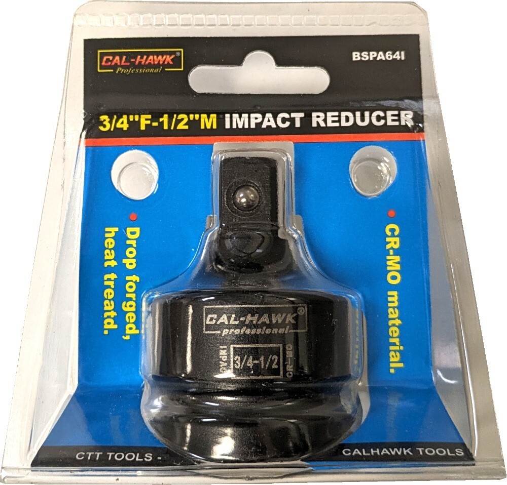 3/4″ F Inch Drive x 1/2″ M Cr-Mo Impact Socket Adapter Female to Male Reducer