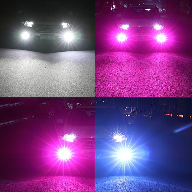 Strobe Switchback LED Fog Driving Light H1 H3 H7 H11 9005 H10 9140 9006 880 881