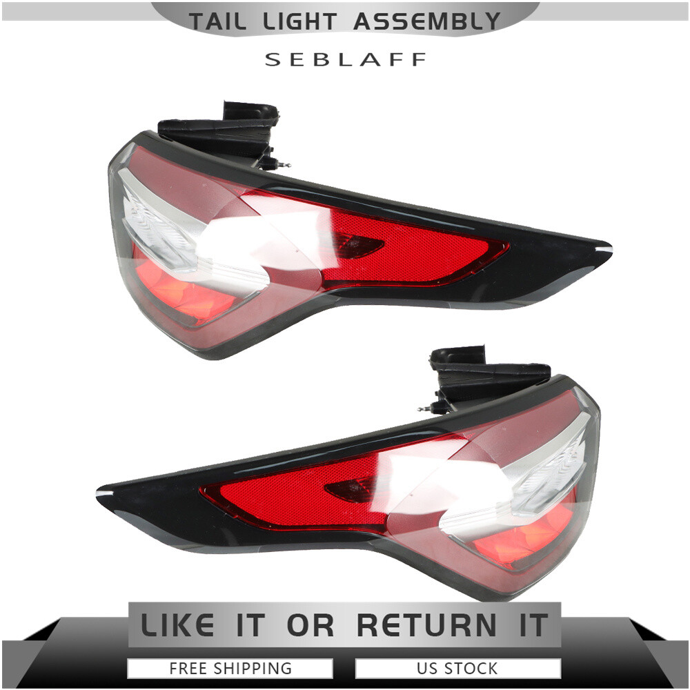 2 PCS For Ford Escape Kuga 2017-2019 Halogen Left+Right Brake Lamps Tail Lights