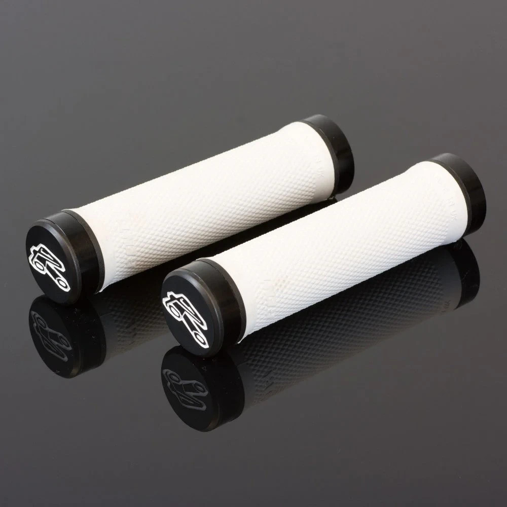 RENTHAL Lock-On Super Comfort Bike Grips 130mm – Off White G122