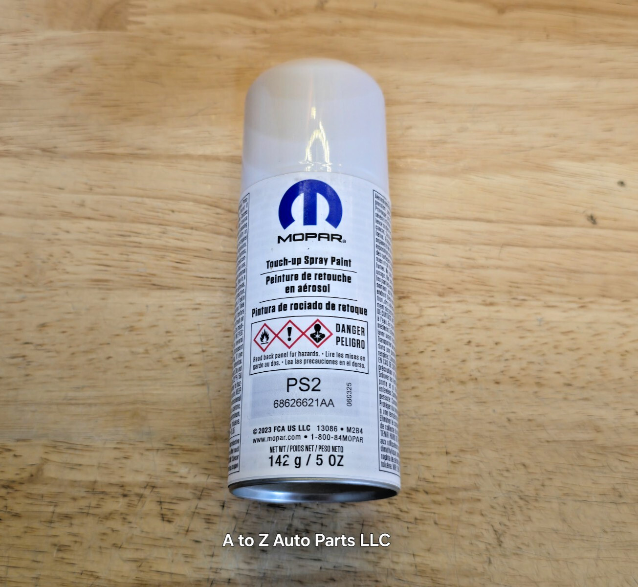 NEW Dodge, Ram, Chrysler, Jeep (PS2) BRIGHT SILVER METALLIC Spray Paint, Mopar