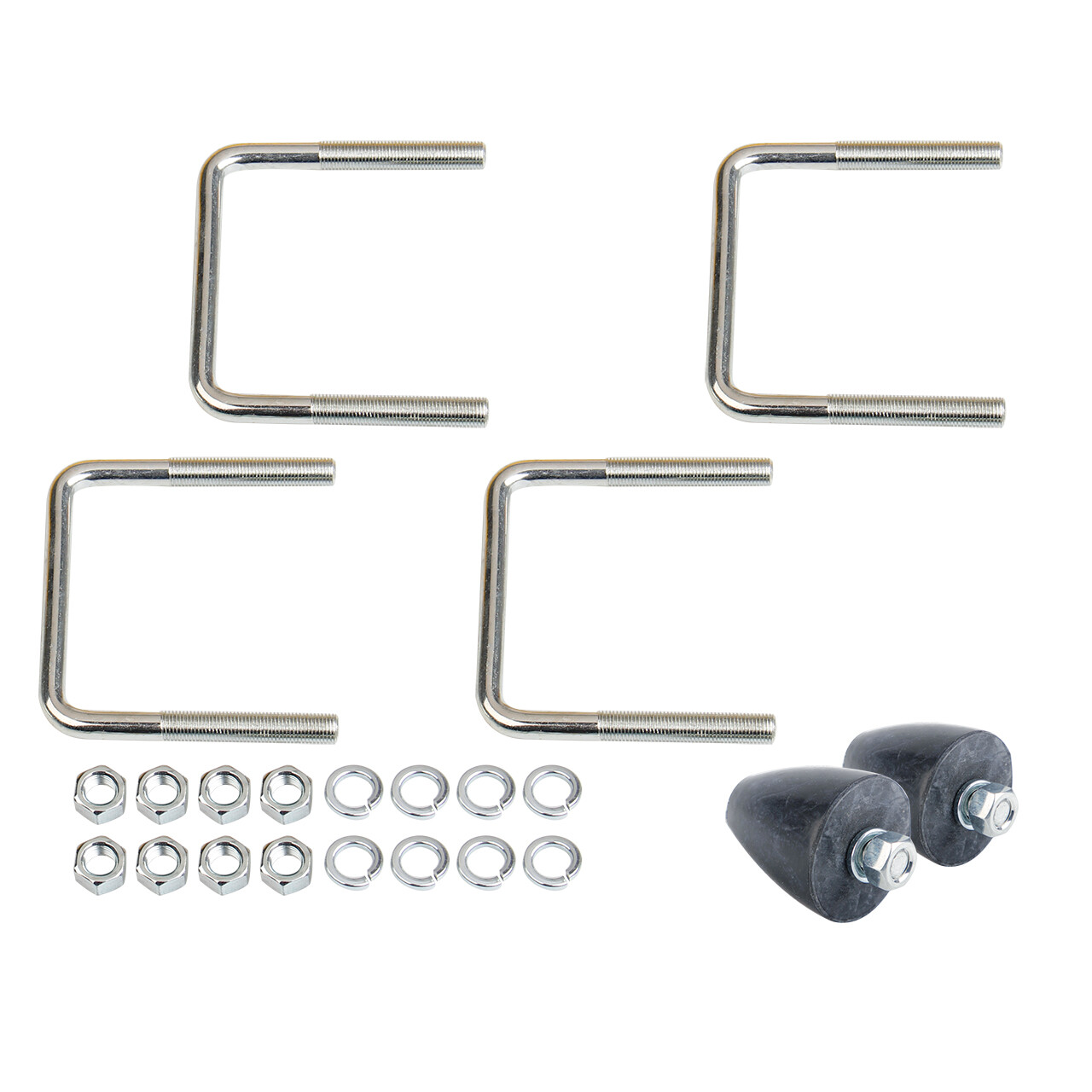 Universal Pair 20470 for Ford Chevy 28″ Traction Bars Chrome Plated Steel 5.7L