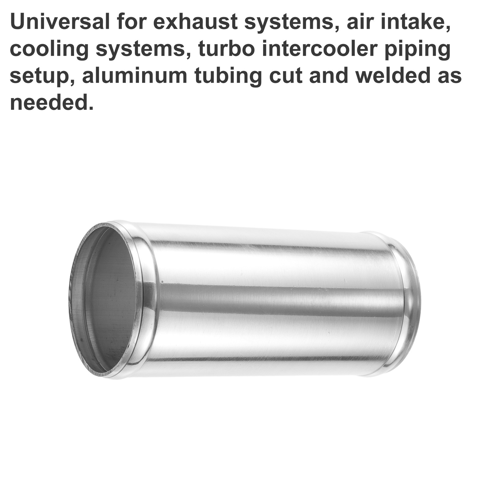 2 Pcs Auto OD 2.75″ Length 6″ Aluminum Alloy Intercooler Pipe Tube Straight