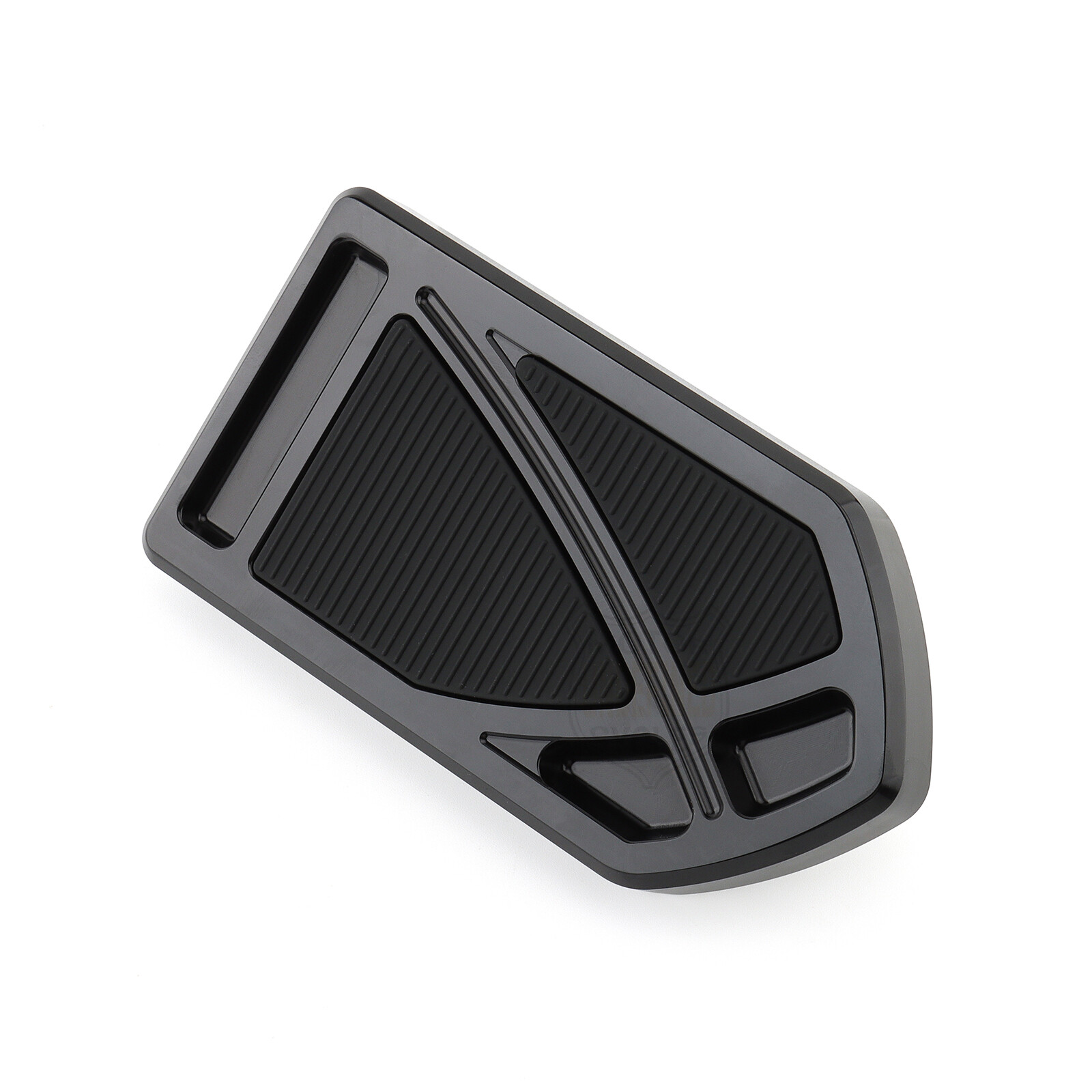 For Harley Touring Road Glide Floorboards Touring Street Glide Black Footboards