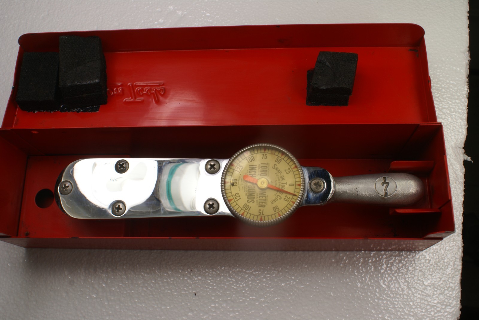 Snap-On Tools TQ-12-B Torqometer, 3/8″ drive, inch-pounds Torque Wrench