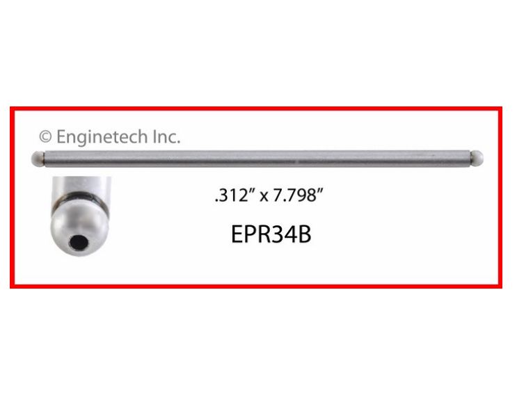 Stock 7.794″ Length Pushrods Set for Chevrolet SBC 5.7L 283 305 307 327 350 400