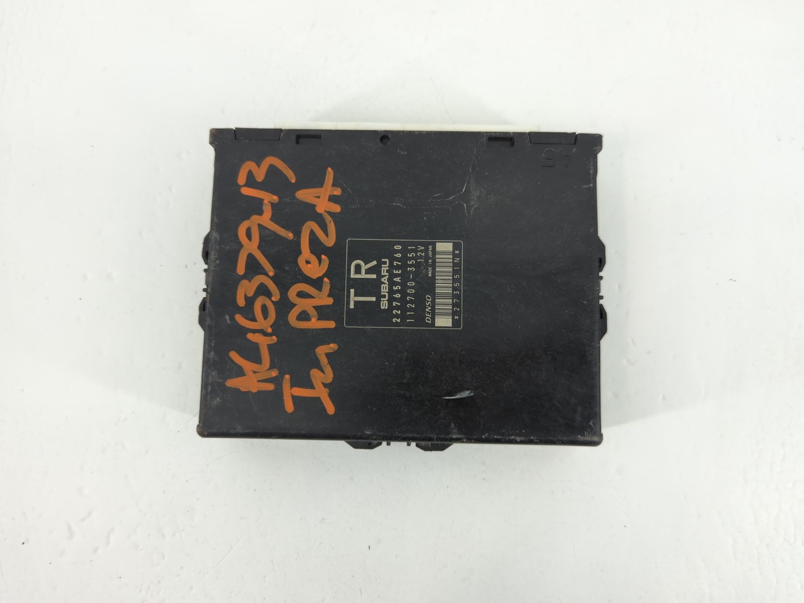 2013-2013 Subaru Impreza Engine Computer Ecu Pcm Ecm Pcu Oem NTQT0
