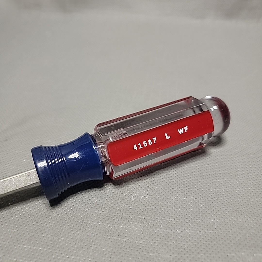 Craftsman 41587 L W 8″ Shank 5/16″ Flat Tip 12″ Screwdriver Square Shaft USA