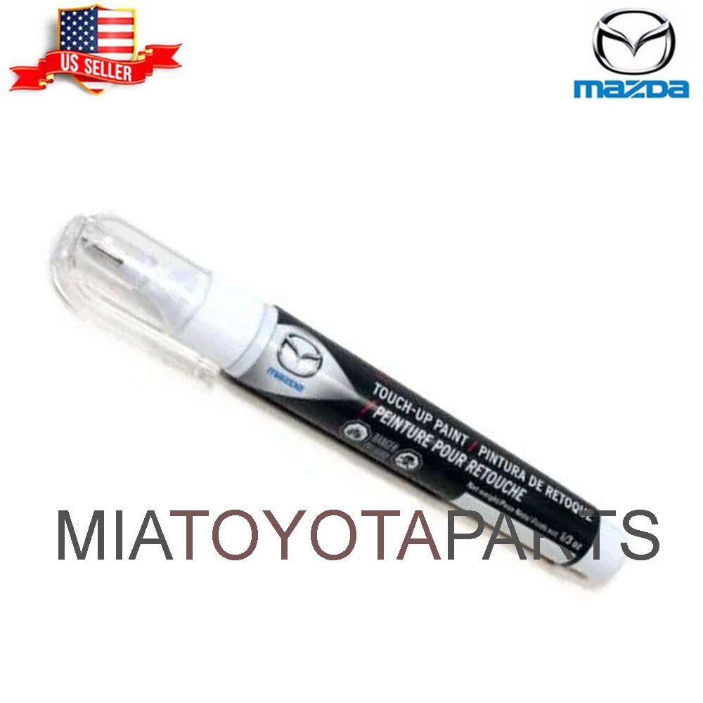 New Genuine OEM Mazda 00009222V Touch Up Paint Pen Sunlight Silver Metallic 22V