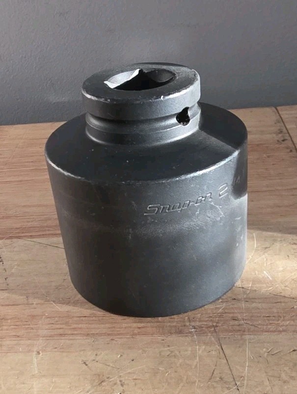 Snap-On IM722A, 2-1/4″ Impact Socket 3/4″■ Drive 6 Point Black Oxide