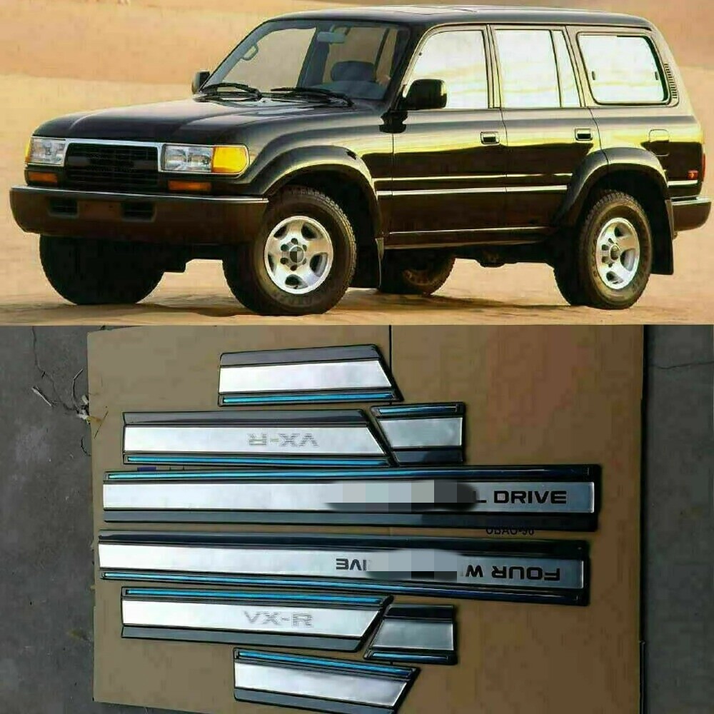 For Toyota Land Cruiser LC80 FJ80 1991-96 Wheel Drive Side Door Decorative Cover