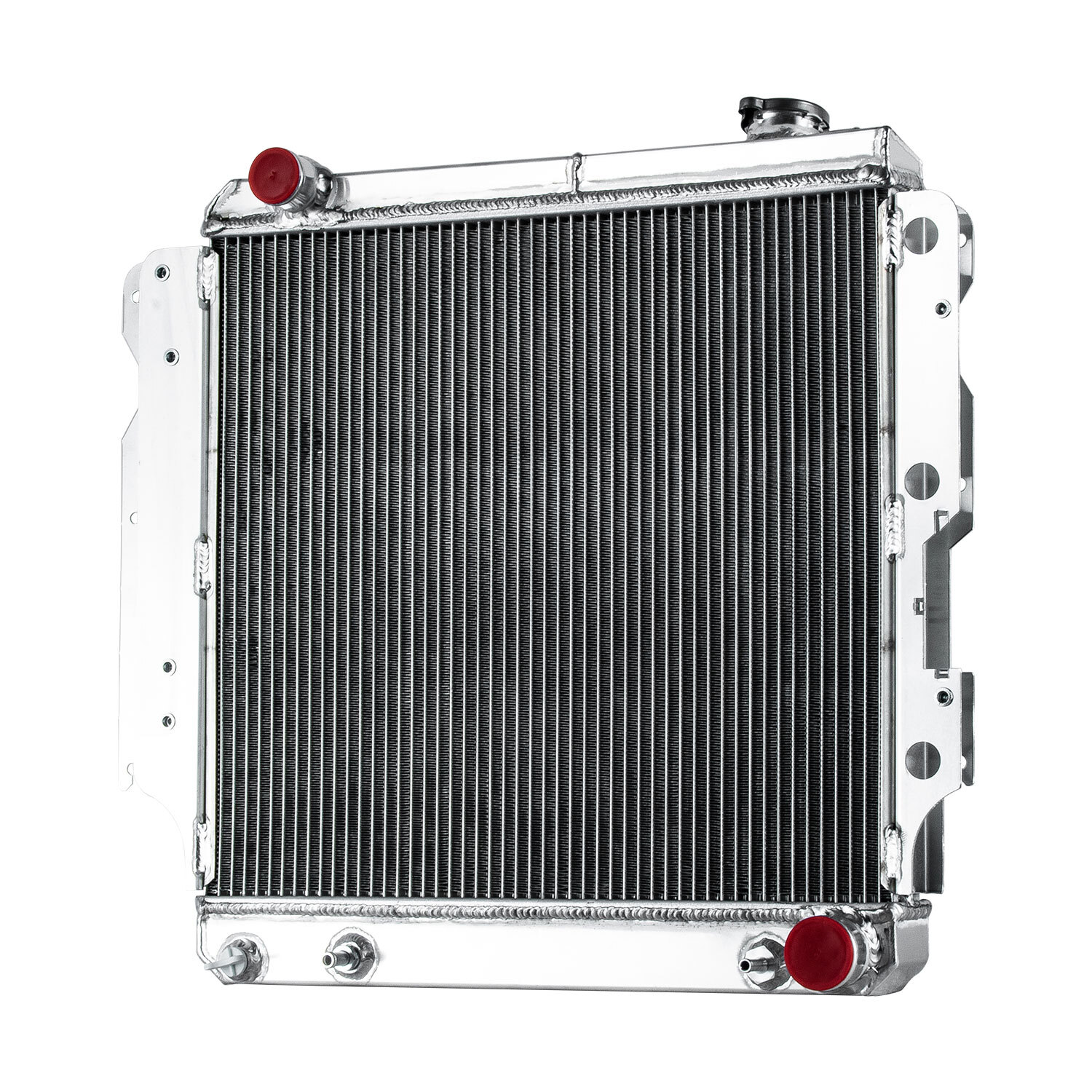4 Rows Aluminum Radiator Fits 1987~2006 Jeep Wrangler TJ YJ Chevy V8 L6 4.0L