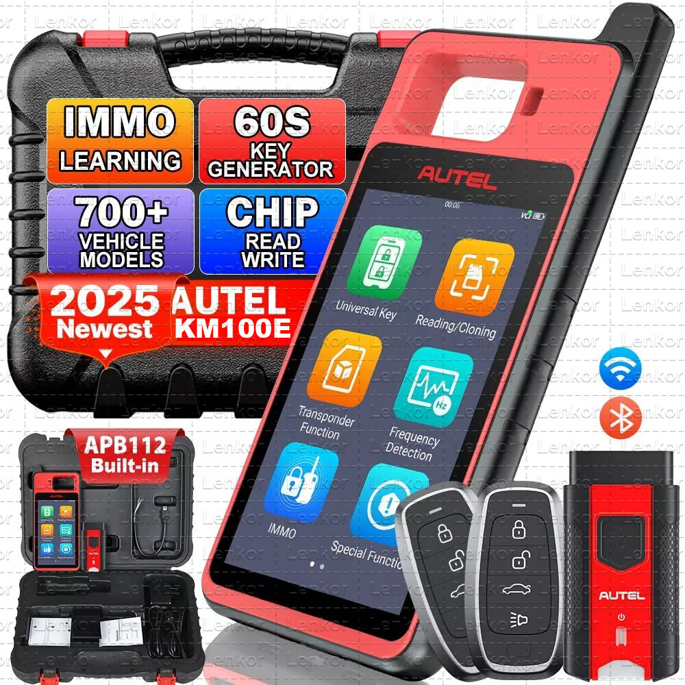 2025 Newest Autel MaxiIM KM100 Key Fob Programming Tool Programmer Immobilizer