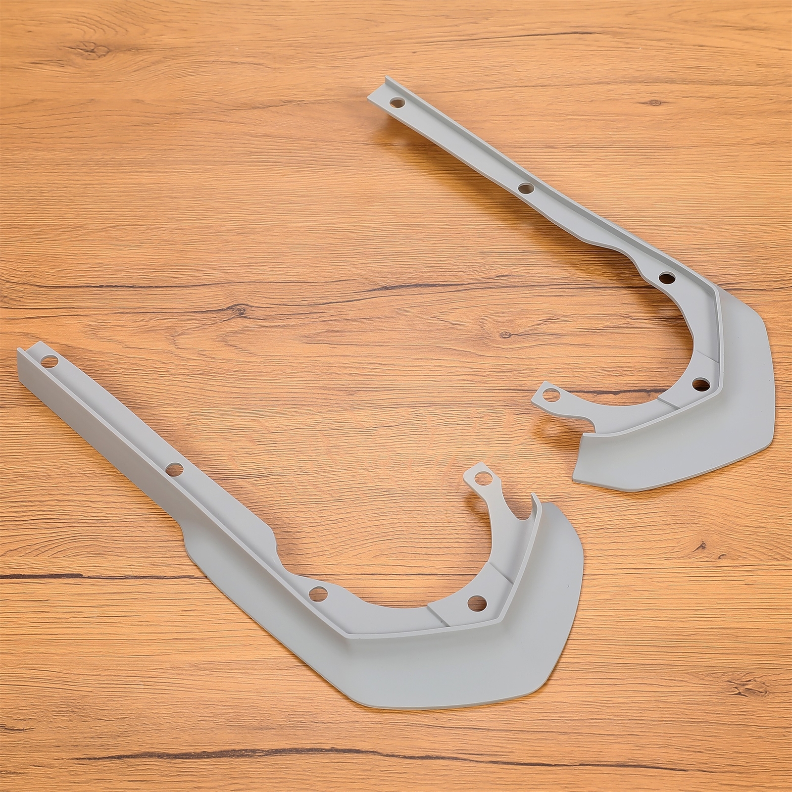 6 Pcs Painted Front Bumper Filler Set Gray ABS For Cadillac Eldorado (1973-1974)