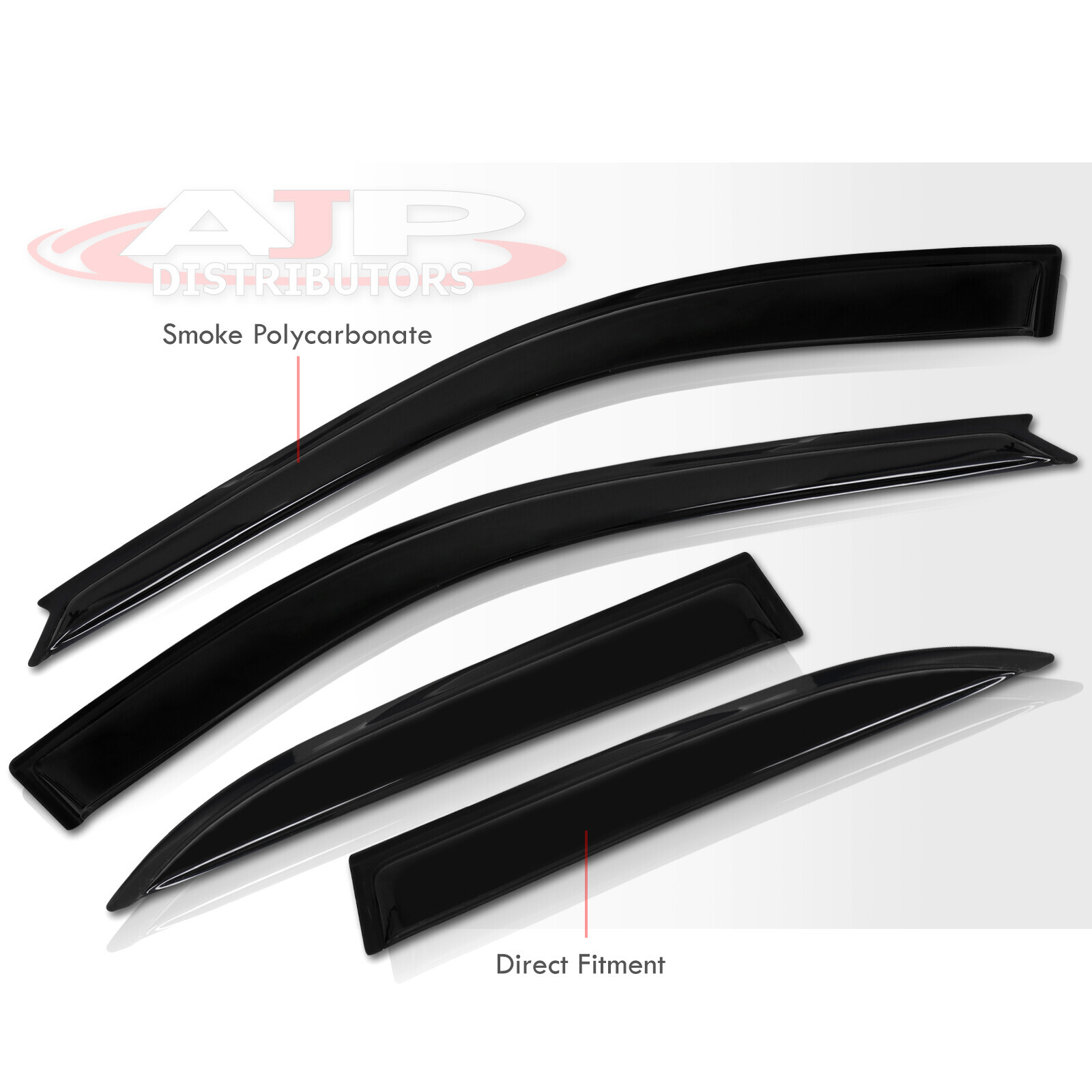 Window Visor Shade Rain Guard Wind Deflectors For 2006-2010 Hyundai Sonata Sedan