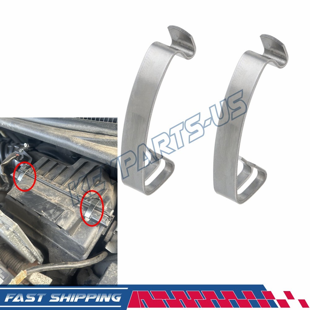 Pair Air Filter Box Housing Retaining Clip for Nissan Sentra 2.0L 2007-2012