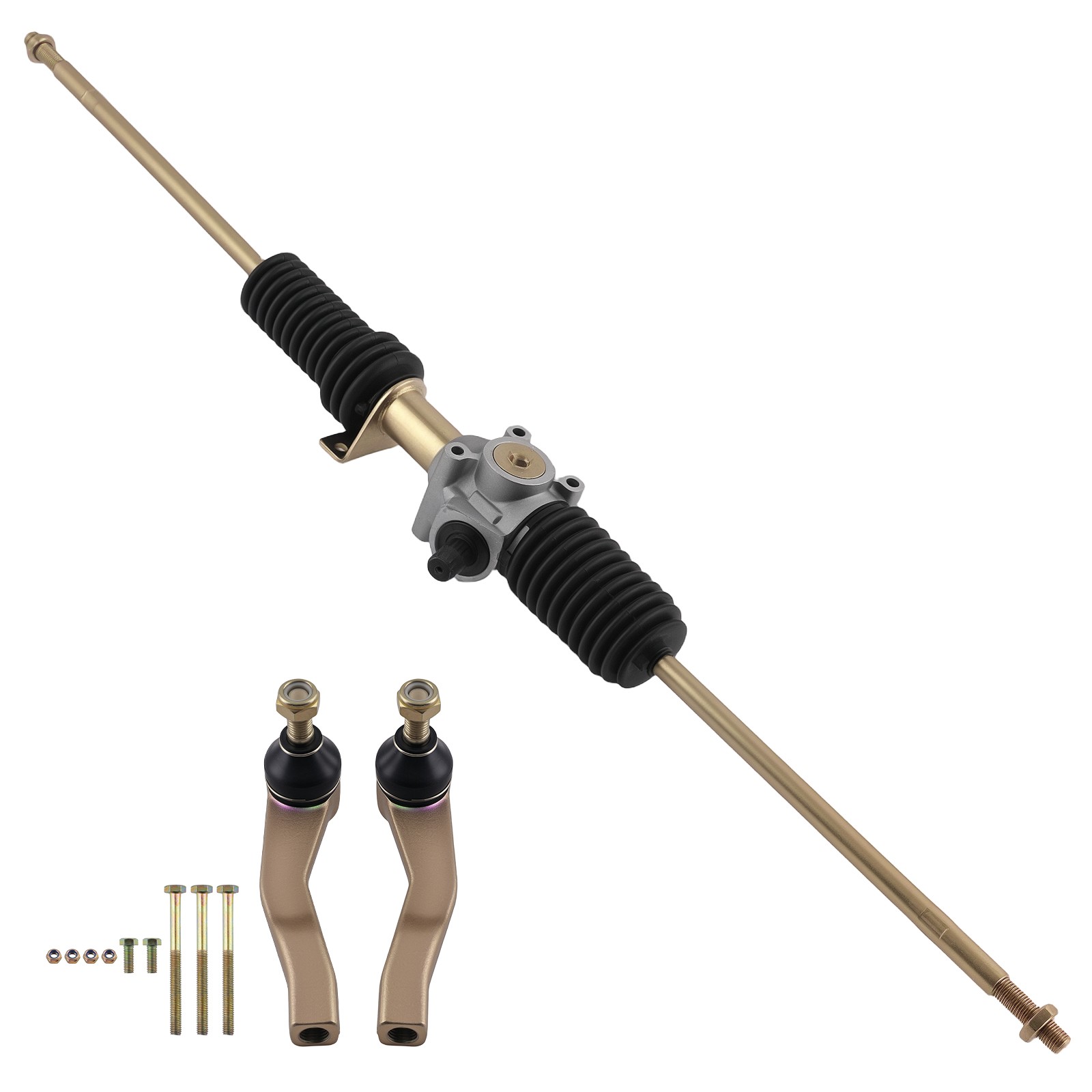Steering Rack and Pinion for Polaris RZR S 900 EPS 2015-2016 7061216 w/ Tie Rods