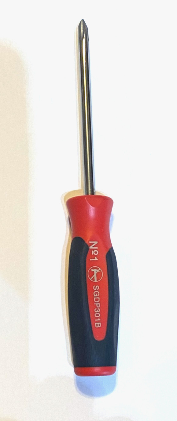 Snap On Phillips Mini Tip Screwdriver In Red No 1 SGDP301B New Tool
