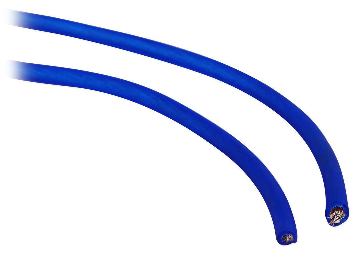 Rockville RWK81 8 Gauge Complete Amp Installation Wire Kit with 100% Copper RCA