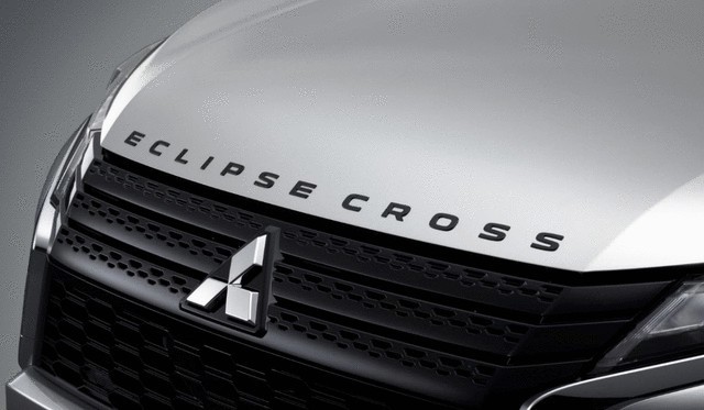 NEW OEM Mitsubishi ECLIPSE CROSS Black Hood Decal MZ576873EX Eclipse Cross 22-25