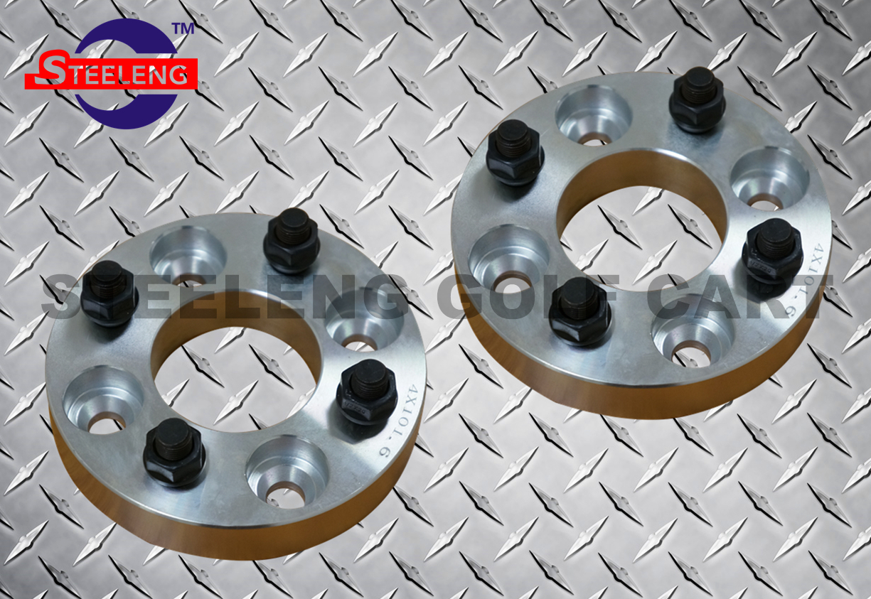 1″ EZGO CLUB CAR YAMAHA GOLF CART 4×4 ALUMINUM WHEEL SPACERS SET OF 2