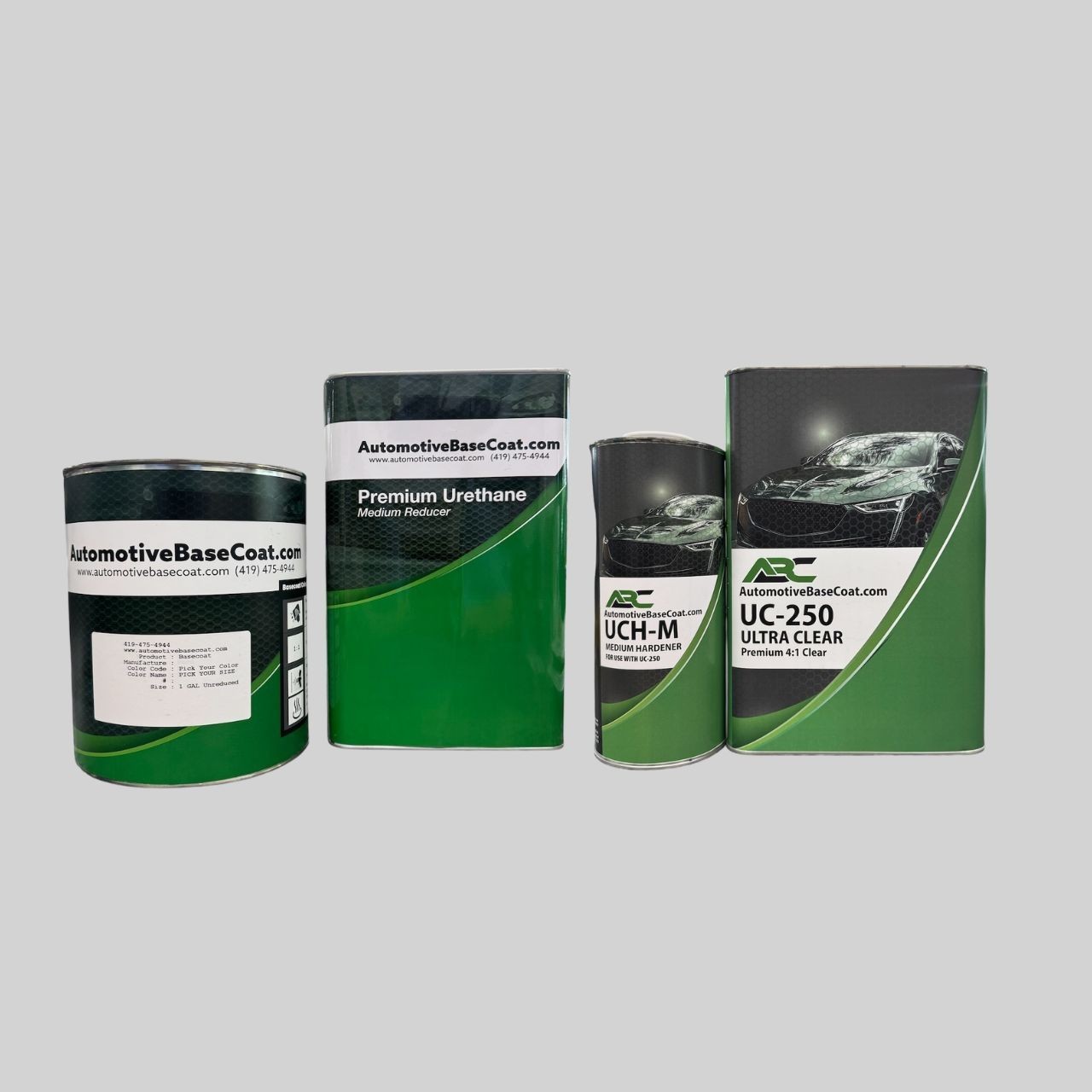 JEEP – PX8 BLACK Basecoat/Clearcoat Paint Kit