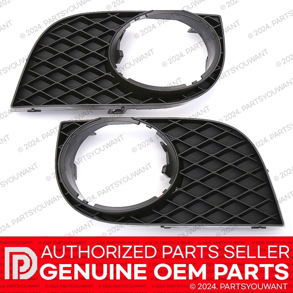 GENUINE Infiniti G37 G25 OEM Fog Light Lamp Cover Trim SET 62256 + 62257 1NH0A
