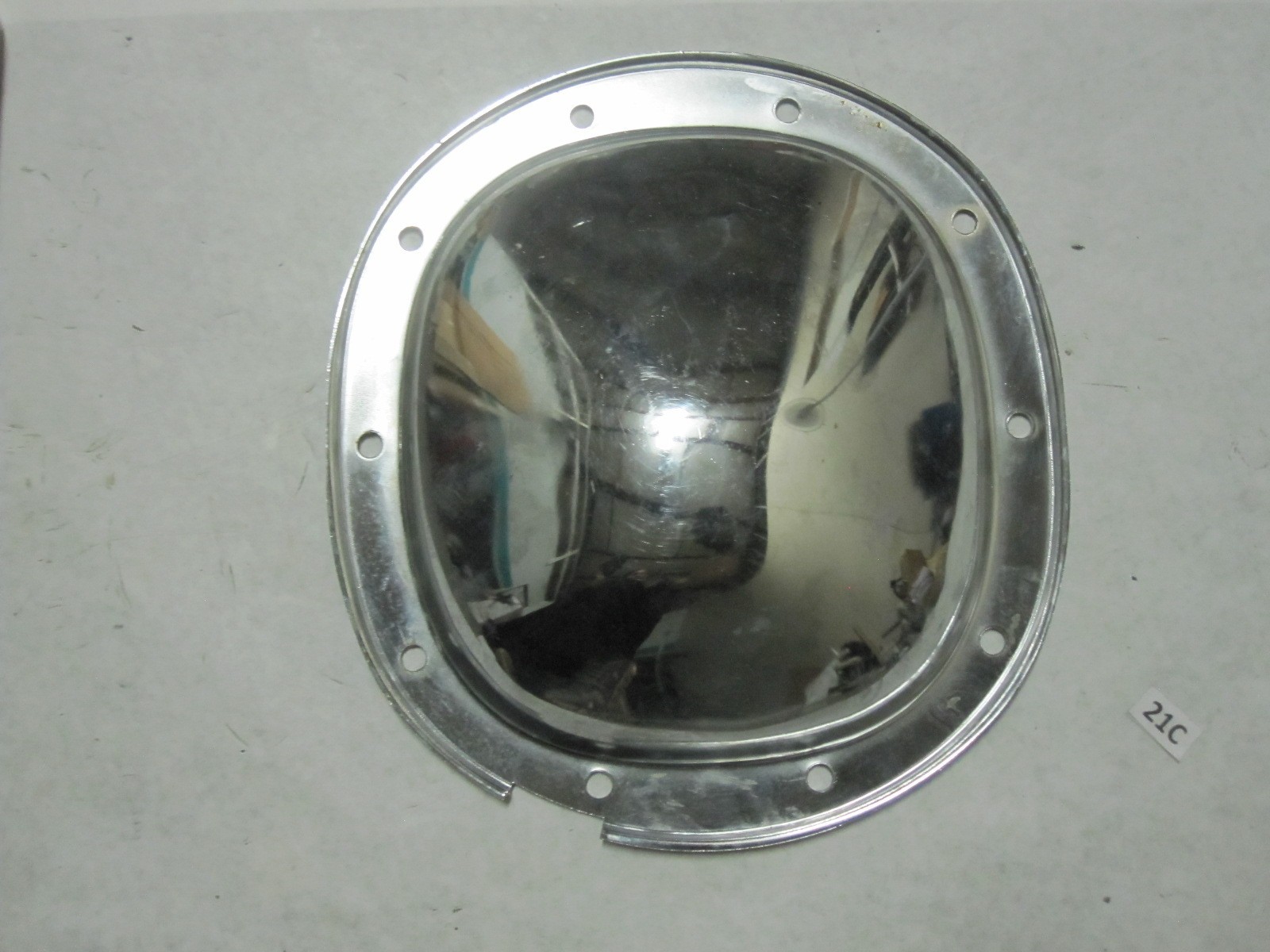 Fits 1978-Up Chevy GM Chrome Steel Rear Differential Cover 10 Bolt W/ Ring Gear