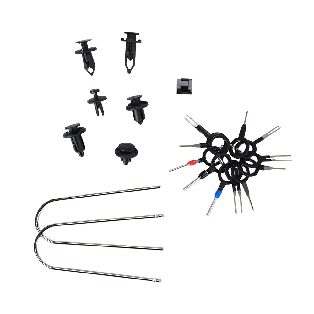 200Pcs Car Trim Removal Tool Set Hand Tools Pry Bar Panel Door Interior Clip Set