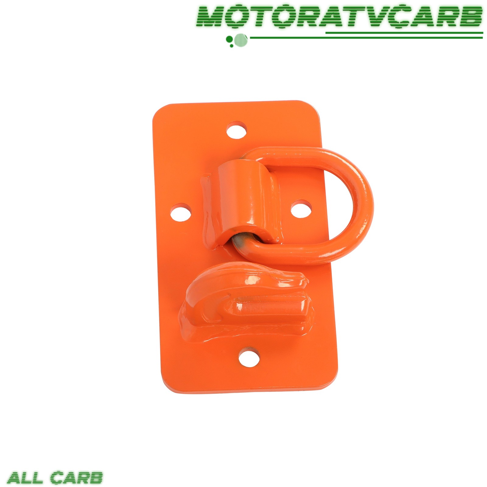 ALL-CARB Hooks with Tie Down Ring Grade 70 Forged Steel Bolt on Grab Hook 2 Pcs