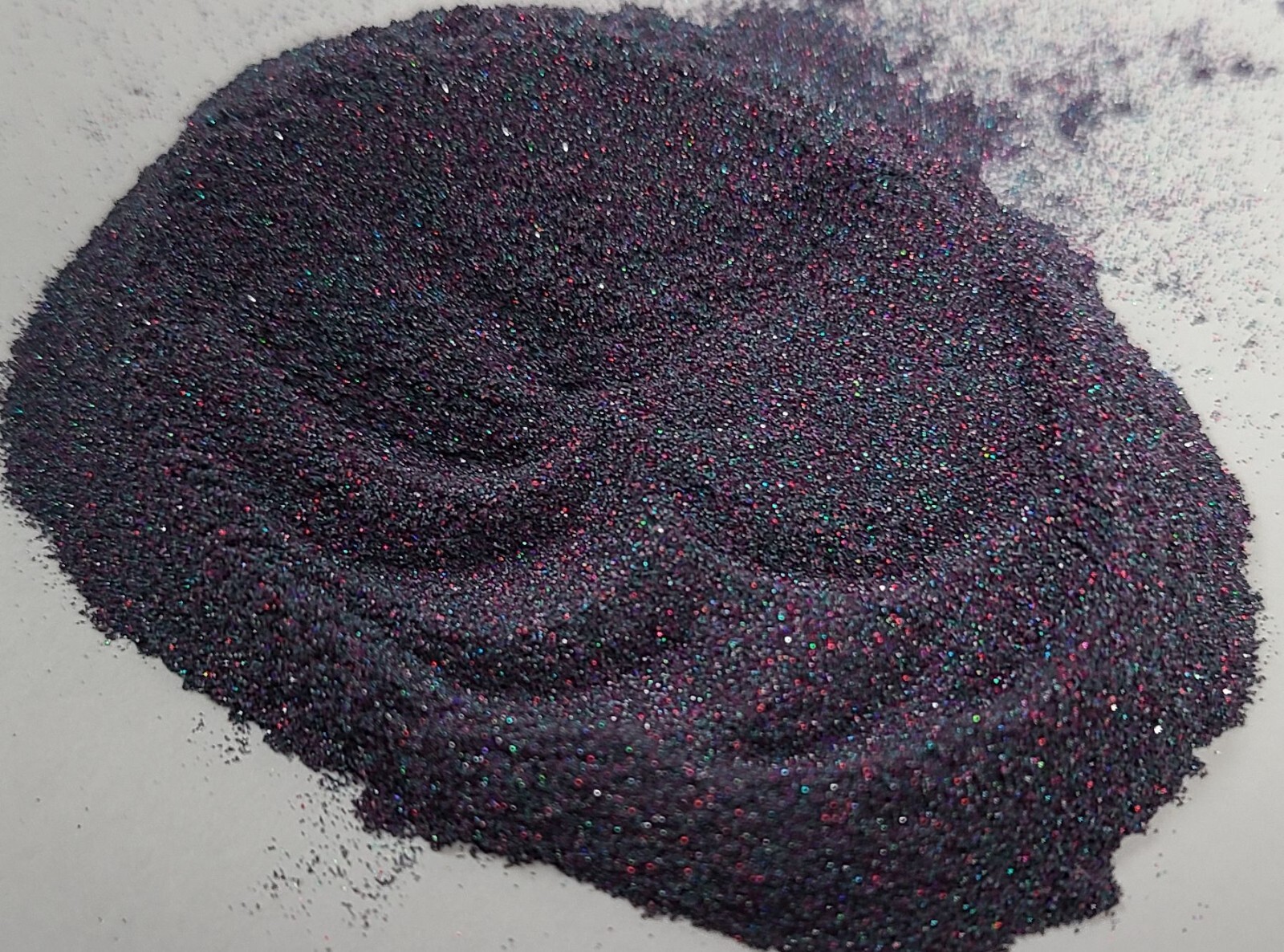 Dark Pine Blue Green Holographic Micro Mini .002 Hex Metal Flake Painting Epoxy