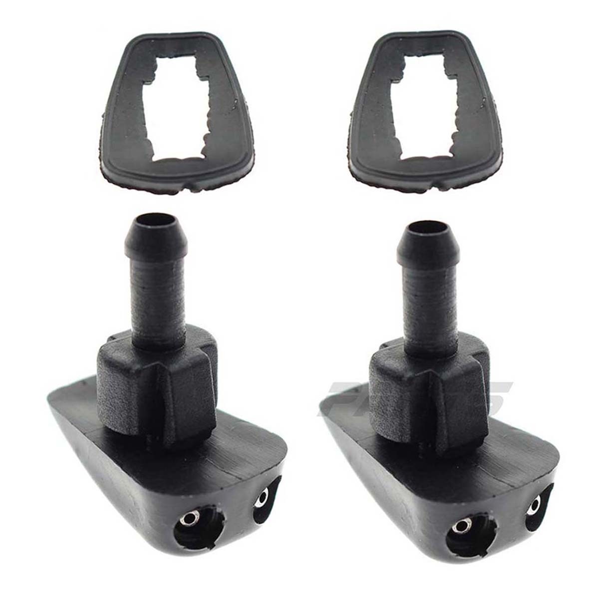 2xCar Auto Window Windshield Washer Spray Sprayer Nozzle ForToyota Ford BMW Audi