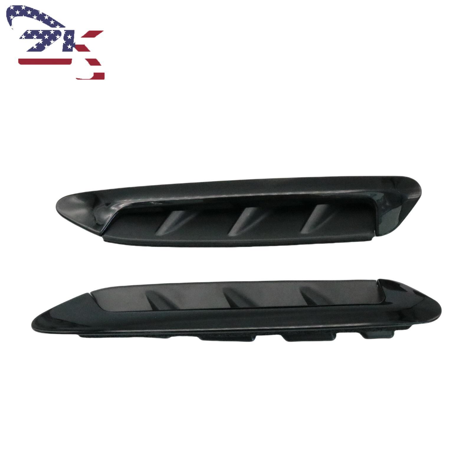 Front Left+Right Fender Air Outlet Cover Trims For 2018-2024 BMW X3 19-24 BMW X4