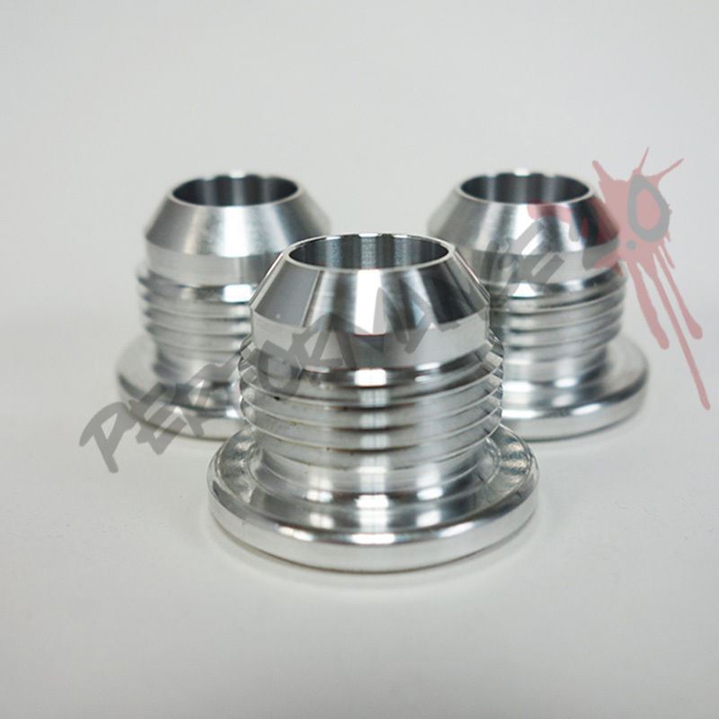 -12 AN MALE ALUMINUM WELD BUNG TAPERED for SMOOTH FLOW 6061 T6 BILLET 12AN FAST